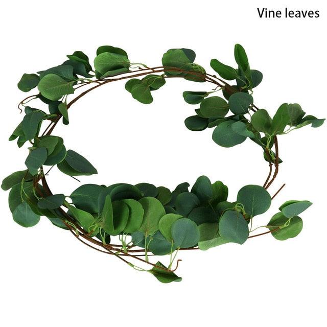 Artificial Christmas Floral Vine Garland, 1.5 to 1.9 m