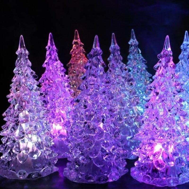 Color-Changing LED Christmas Tree Table Lamp