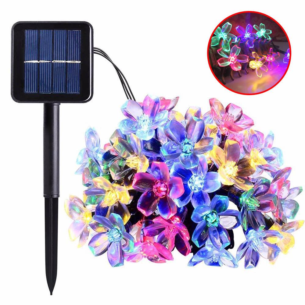 Solar LED String Garden Light With USB