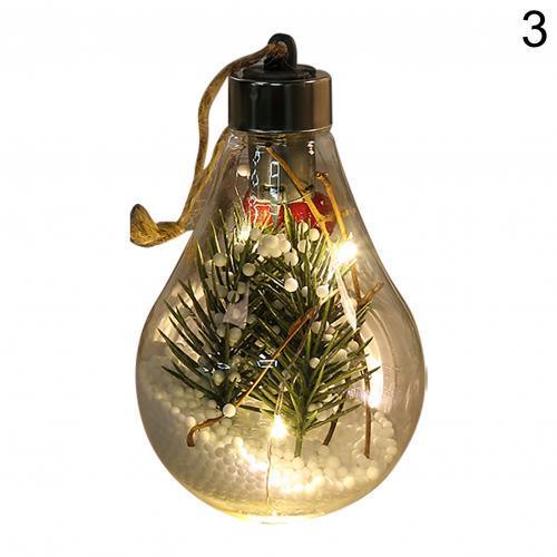 Transparent LED Luminous Hanging Night Light Ball