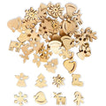 Wooden Christmas Tree Hanging Ornament
