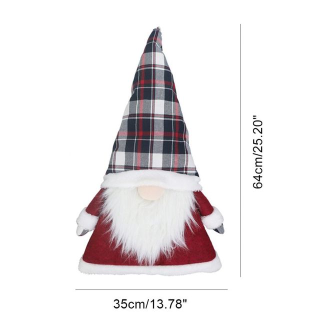 Christmas Tree Topper Gnome Figurine
