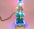 Rotating Colorful Music Christmas Tree LED Water Lamp