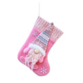 Pink Gnome Christmas Stocking