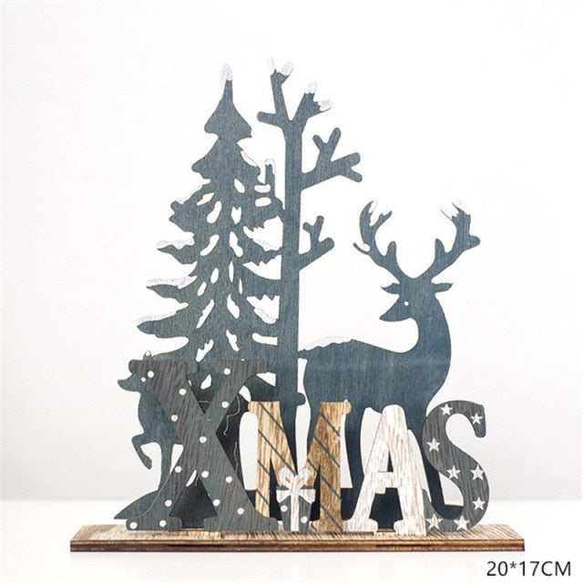 Wooden Christmas Ornaments