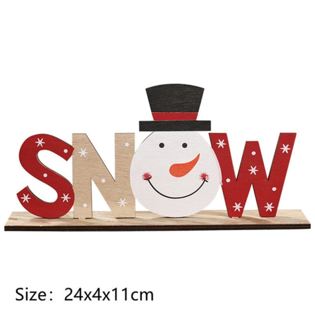 Wooden Christmas Ornaments