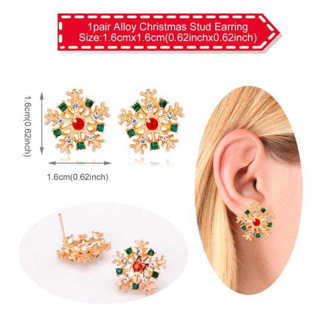 Christmas Earrings Merry Christmas Decorations