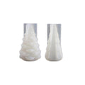 2-Piece 3D Christmas Tree Silicone Craft Mold Set