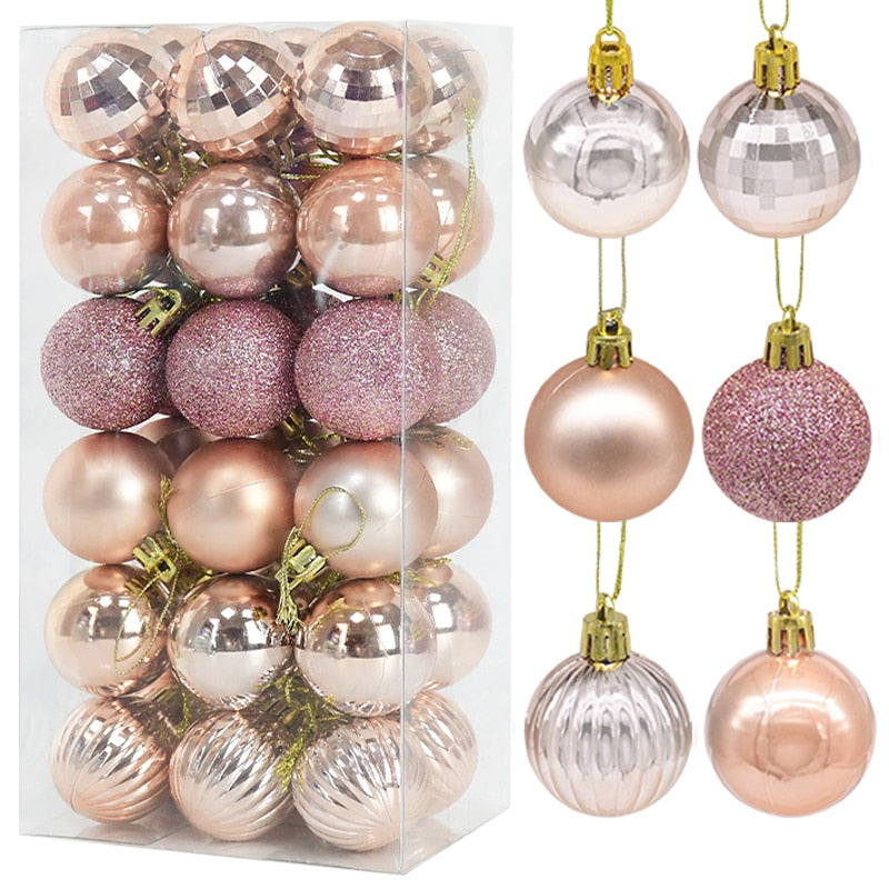 Plastic Christmas Ornament Balls