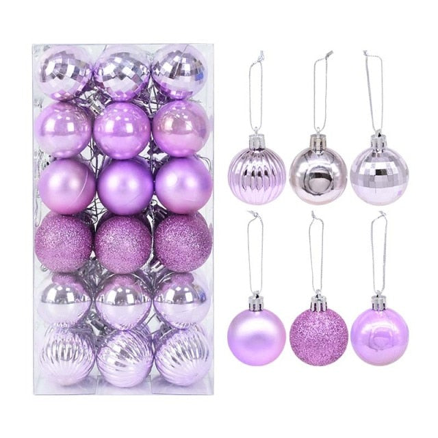 Plastic Christmas Ornament Balls