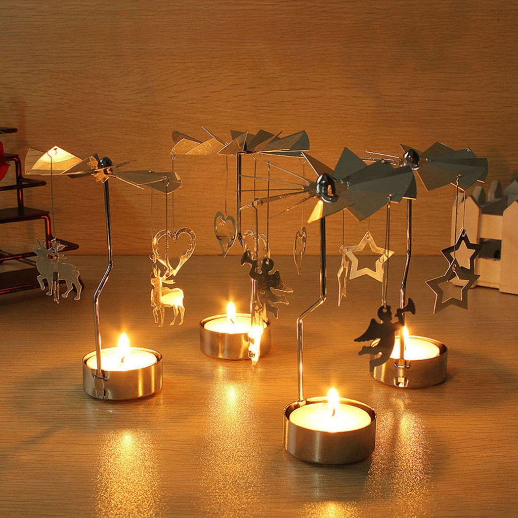 Christmas Rotary Candle Holder Ornament