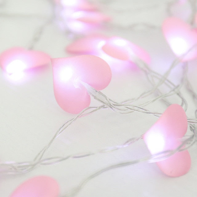Love Cotton Light String Christmas Decoration Lighting