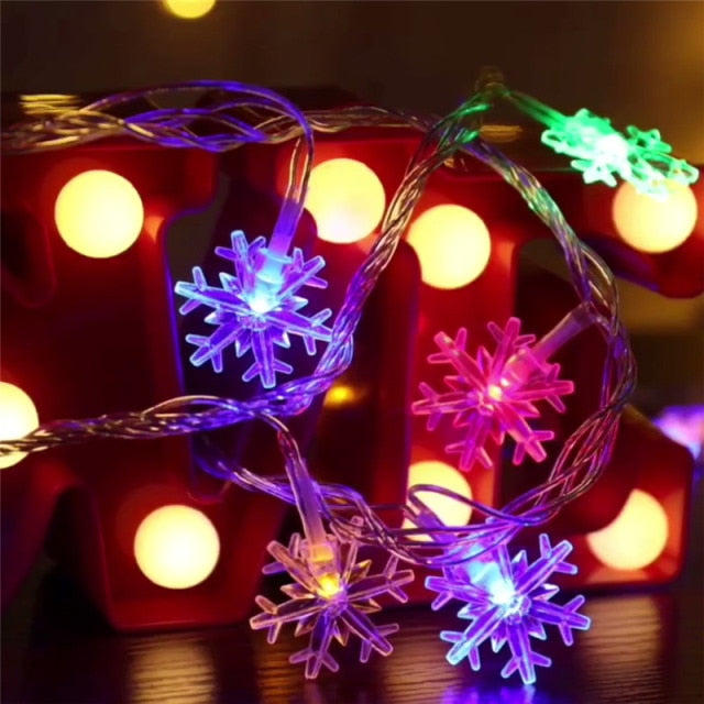 Love Cotton Light String Christmas Decoration Lighting