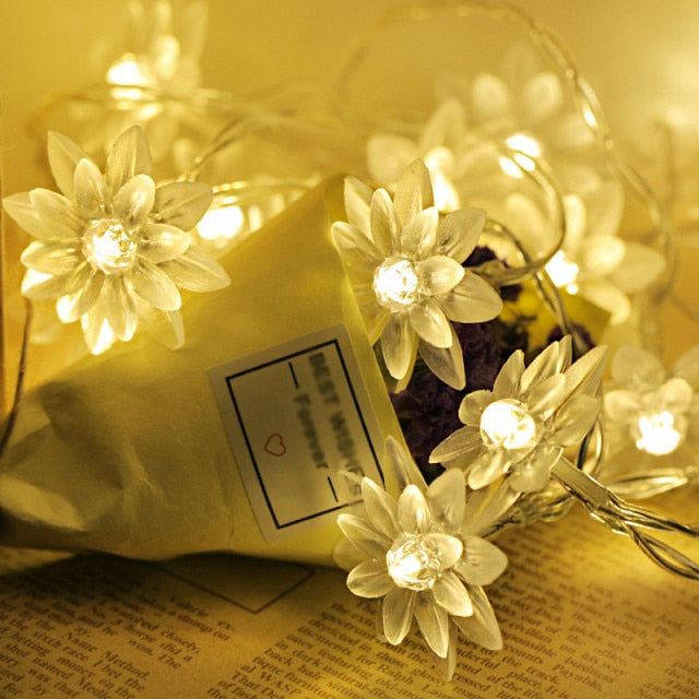 Love Cotton Light String Christmas Decoration Lighting
