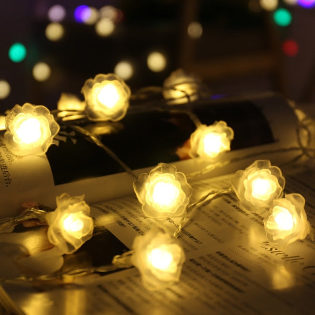 Love Cotton Light String Christmas Decoration Lighting
