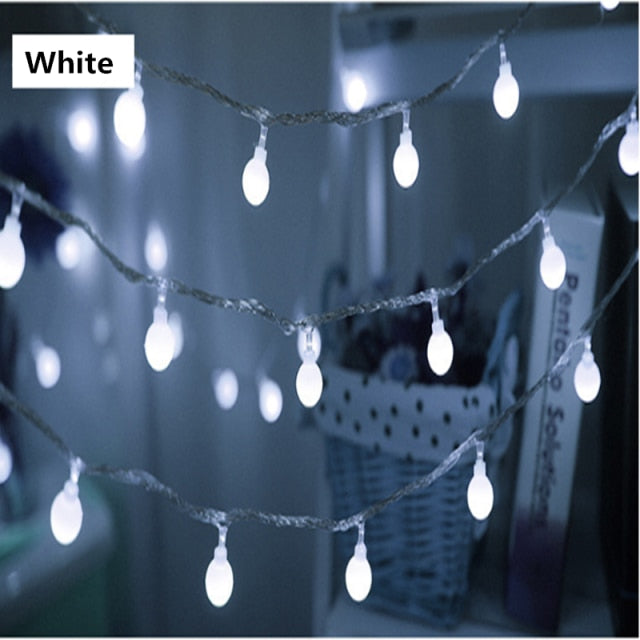 Love Cotton Light String Christmas Decoration Lighting