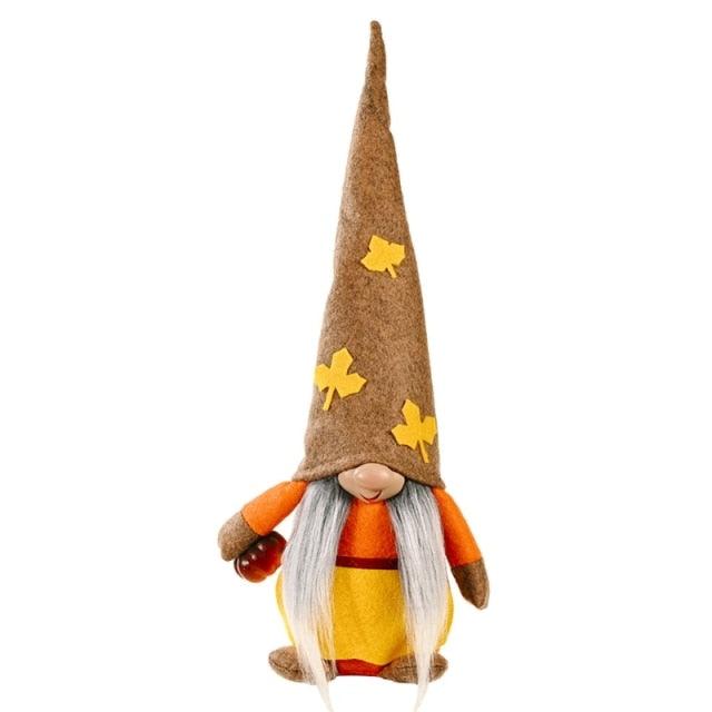 Fall Harvest Gnome Figurines
