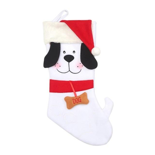 Plaid Pet Christmas Stockings, 2 Designs