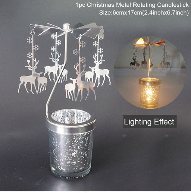 Christmas Rotary Candle Holder Ornament