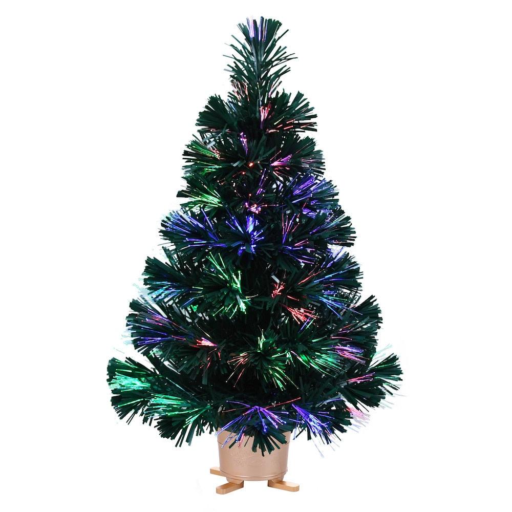 Green Fiber Optic LED Christmas Tree