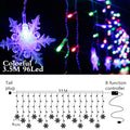 Snowflake LED Hanging Light For Christmas Tree Decorations