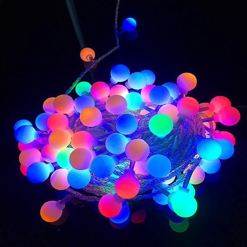 Colorful LED Ball Light For Christmas