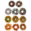 Autumn Themed Christmas Door Wreath
