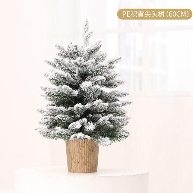 Decorative Artificial Christmas Tree & LED Light Options