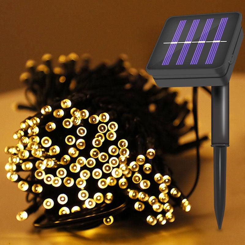 Christmas tree Waterproof LED String Lights Solar