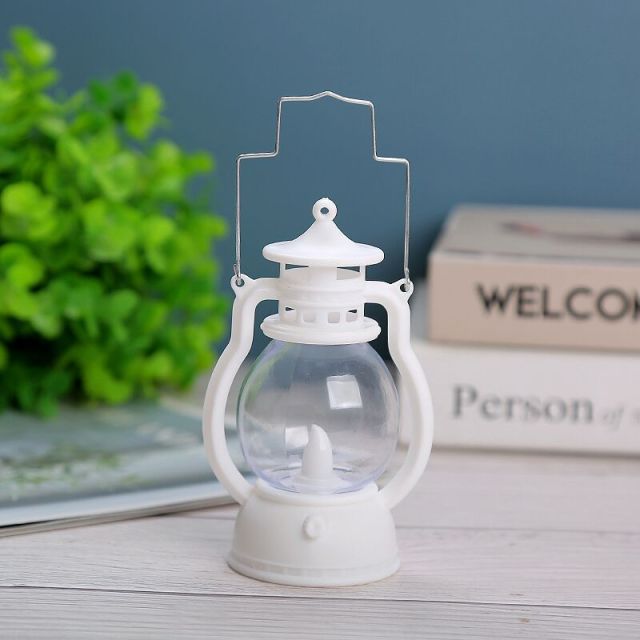 Santa Claus Snowman Lantern Light Christmas Tree Ornament
