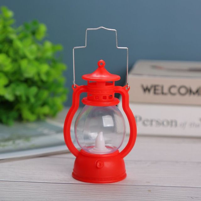 Santa Claus Snowman Lantern Light Christmas Tree Ornament