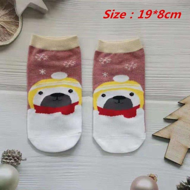Cartoon Christmas Stockings, 38 Designs