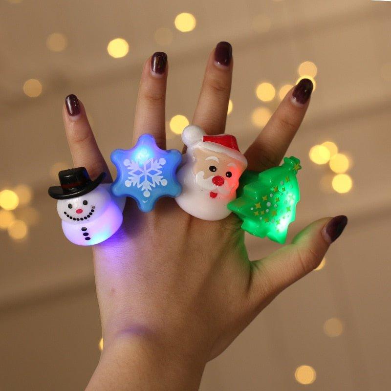 Christmas LED Finger Lights - Party Decorations & Fun Gifts