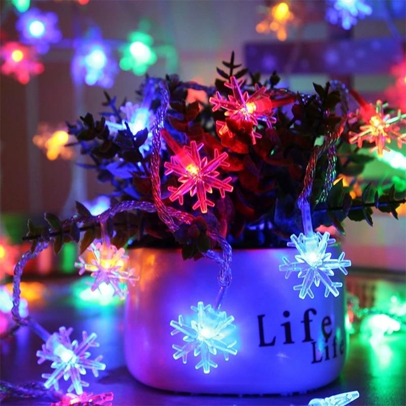 Christmas Snowflake LED Light Decorations