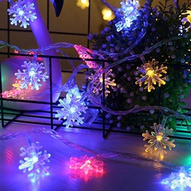 Christmas Snowflake LED Light Decorations