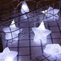 Cracked Star Fairy Lamp For Christmas Tree Decoration