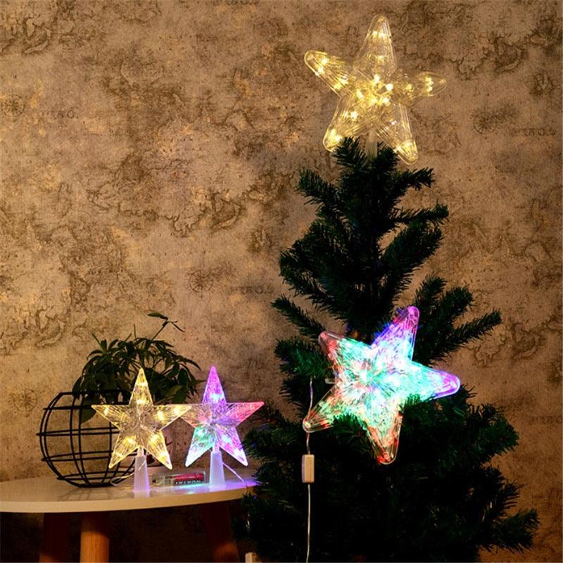 Christmas Tree Decoration LED Ceiling Light Luminous Star