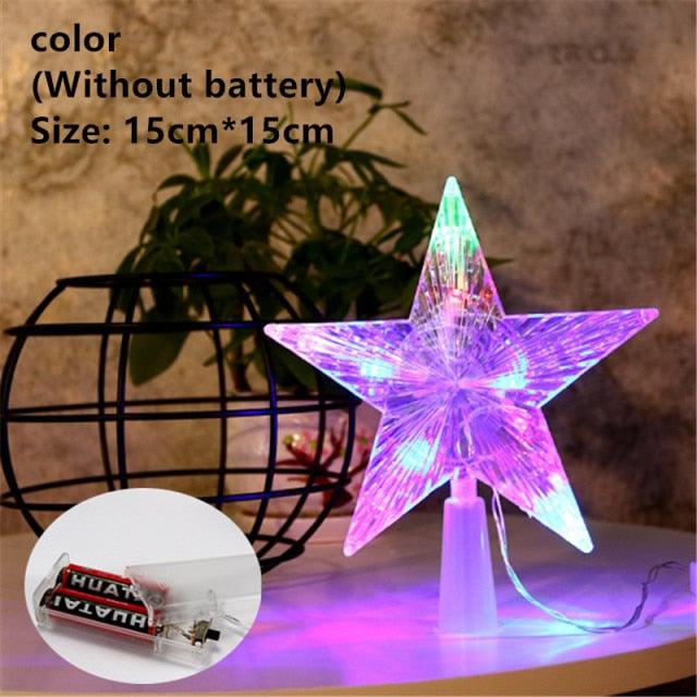 Christmas Tree Decoration LED Ceiling Light Luminous Star