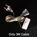 Christmas Fairy Curtain String Lights, USB Powered LED Decoration