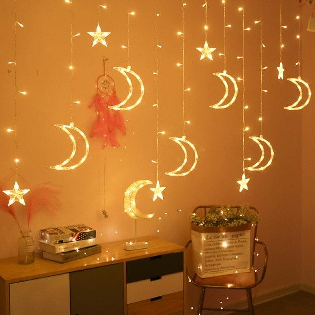 LED Christmas String Garland, EU/US/USB Power Options
