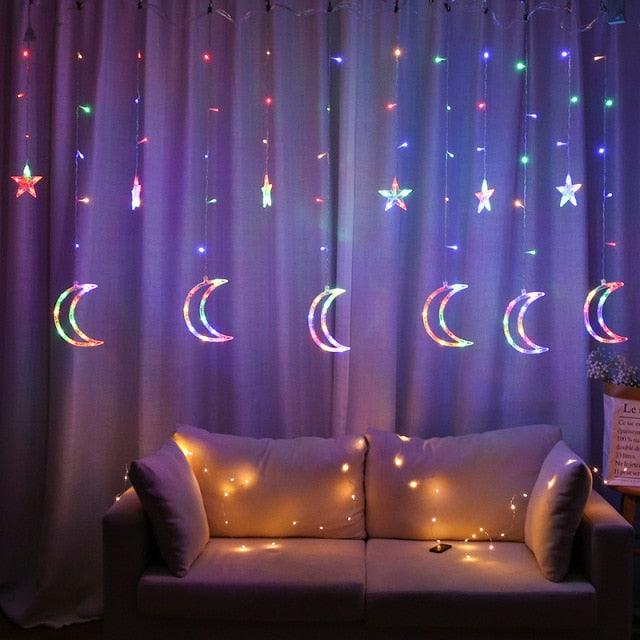 LED Christmas String Garland, EU/US/USB Power Options