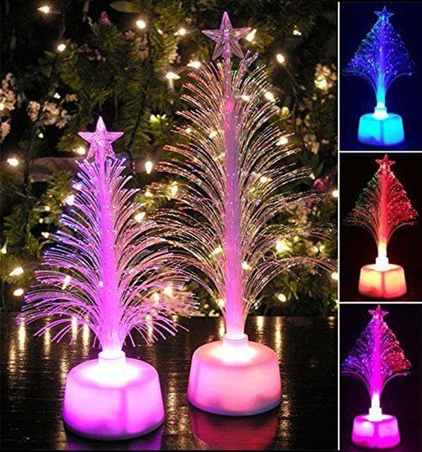 Color-Changing LED Mini Tree Lamp