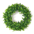 Artificial Leaf Door Wreath For Christmas