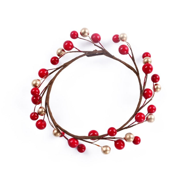 Simulation Berry Christmas Wreath
