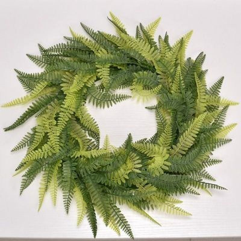Wedding Decoration Flower Wreath Green Leaves