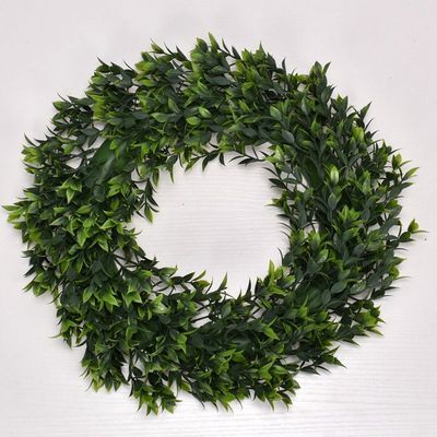 Wedding Decoration Flower Wreath Green Leaves