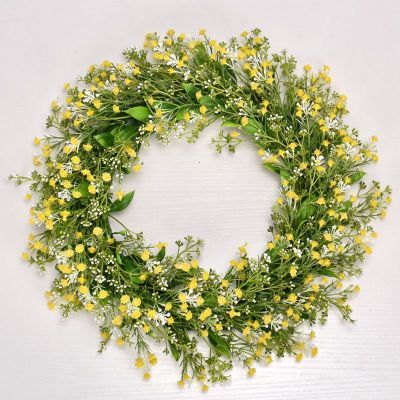 Wedding Decoration Flower Wreath Green Leaves