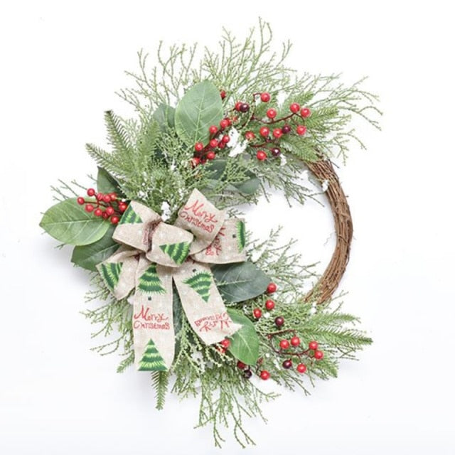 Christmas Wreath Pine Artificial Hanging