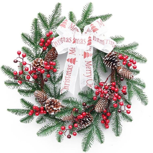 Christmas Wreath Pine Artificial Hanging