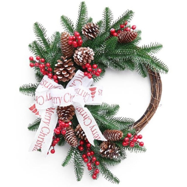 Christmas Wreath Pine Artificial Hanging